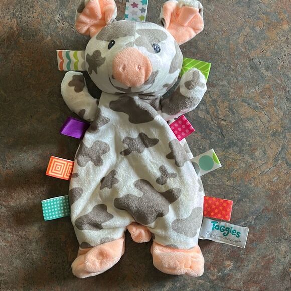 Baggies Patches The Pig Lovey 12” Baby Toy Comfort Soothes - Picture 1 of 6
